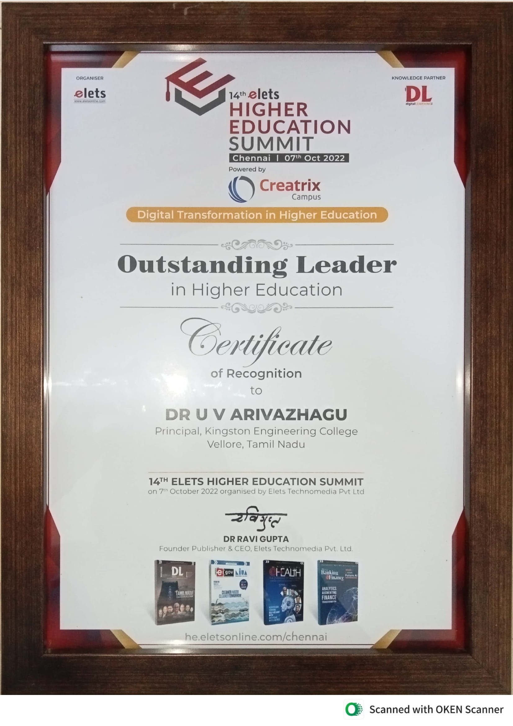 Outstanding Leader 2022